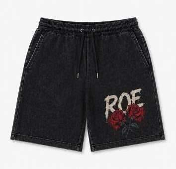 ROE Worldwide Midnight Rose Shorts - ROE WORLDWIDE