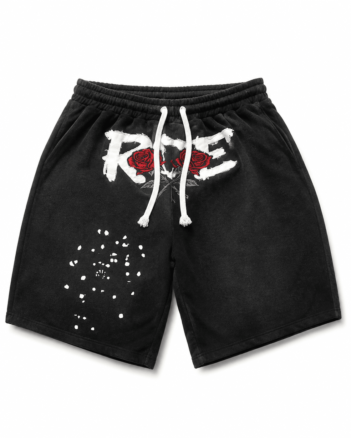 ROSE DISTRESSED SWEATSHORTS - ROE WORLDWIDE